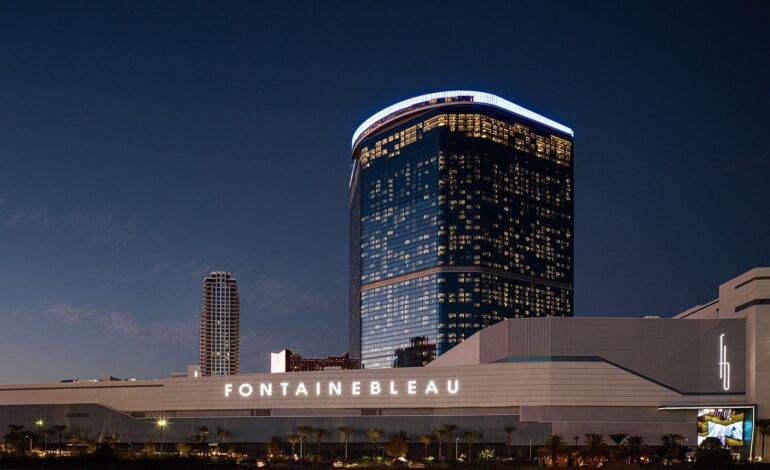 fontainebleau las vegas news