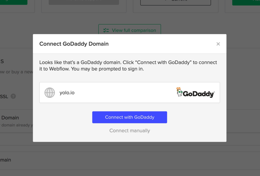 godaddy domain