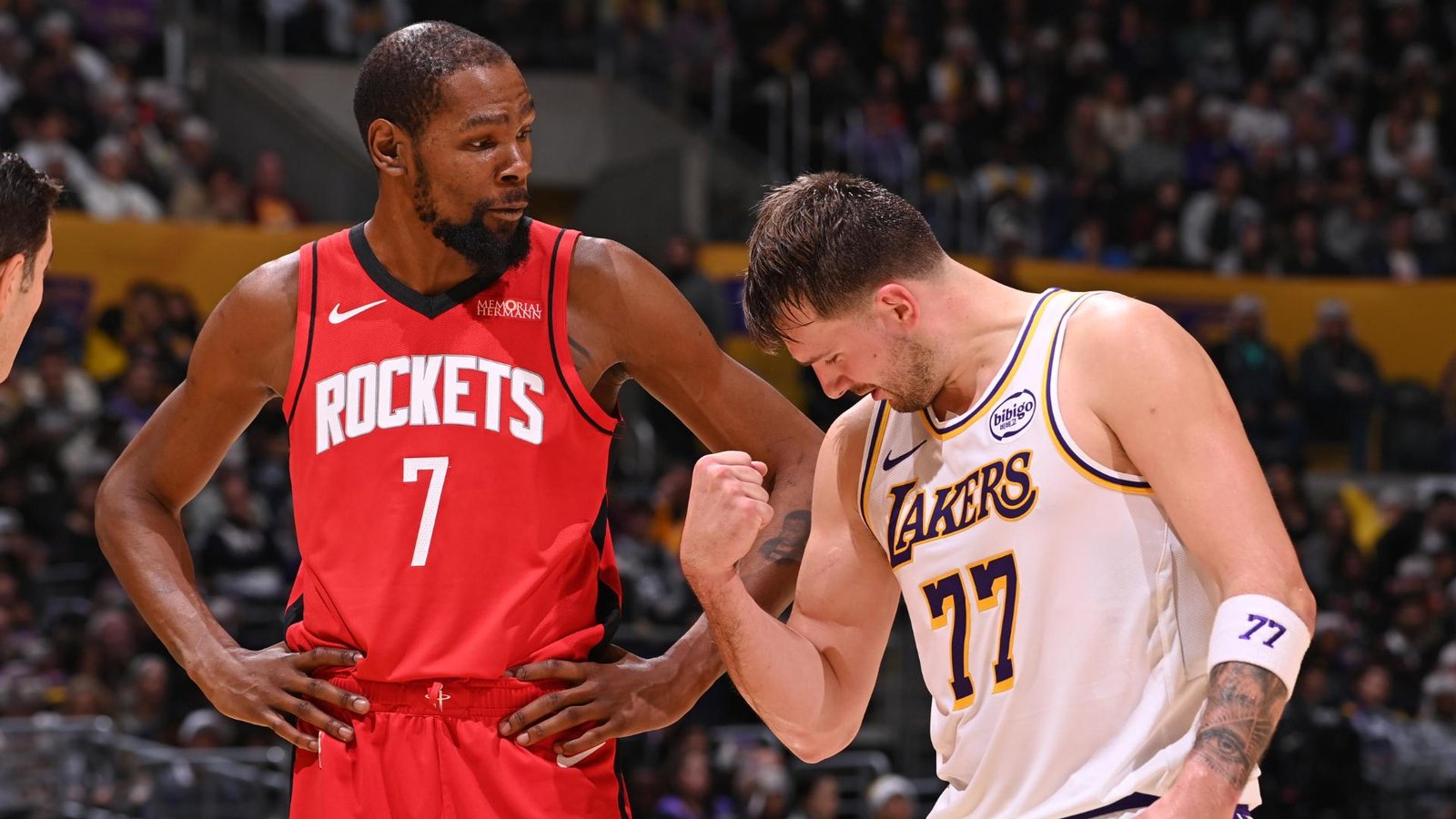 houston rockets vs lakers match player stats